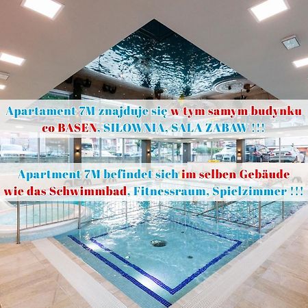 Apartament 7M Z Basenem W Jednym Budynku Klifowa Rewal Bon Turystyczny !!! Free Private Parking Exterior photo